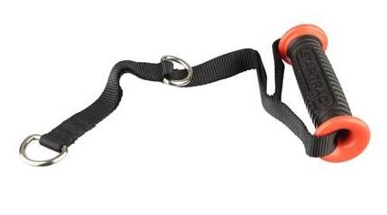 Poignée de tirage avec deux anneaux de fixation